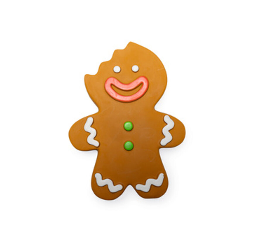Beeztees Kerst Gingerbread Man Latex Bruin