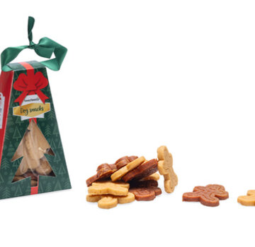 Beeztees Beeztees Kerstbox Gingerbread Mannetjes Hondensnack 150gr