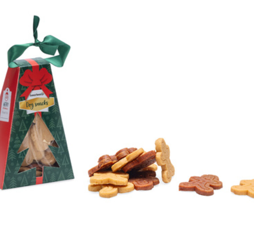Beeztees Kerstbox Gingerbread Mannetjes Hondensnack 150gr