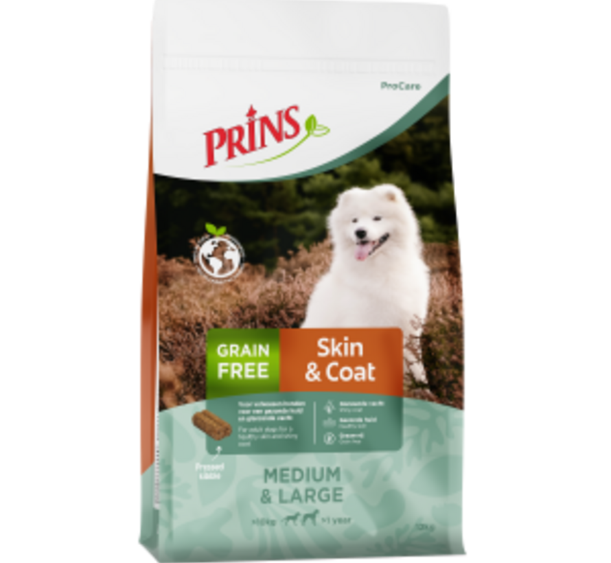Prins Procare Skin & Coat 3kg Graanvrij