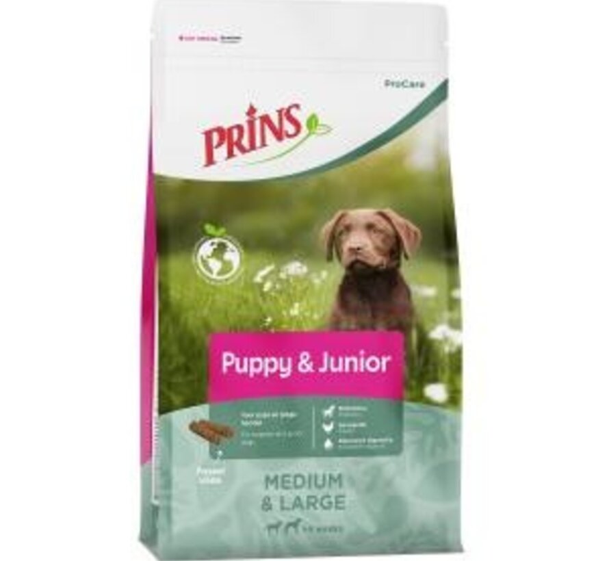 Prins Procare Puppy & Junior Gevogelte&Vlees 3kg