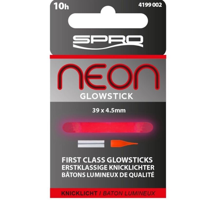 Spro Neon Glowstick Red