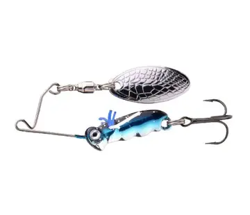 SPRO Spro Larva Spinnerbait 4cm 7gr Chrome Blue