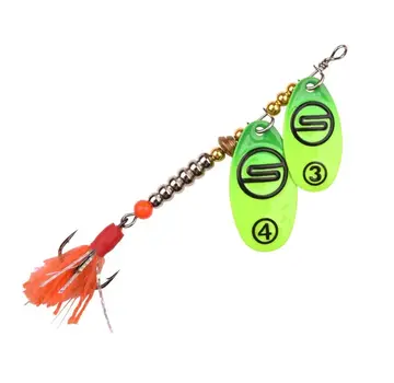 SPRO Spro Splash Tandem Spinner Firetiger Maat #3-#4 9gr