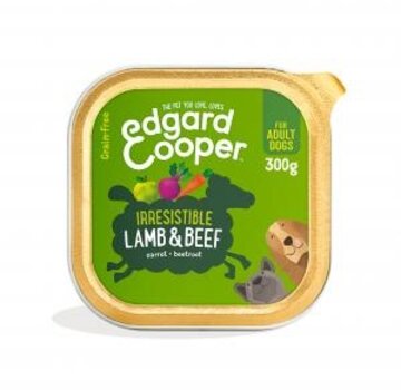 Edgard & Cooper Edgard&Cooper Hond Adult Kuipje Lam&Rund 300gr