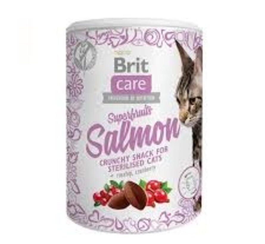 Brit Care Cat Superfruits Salmon 100gr