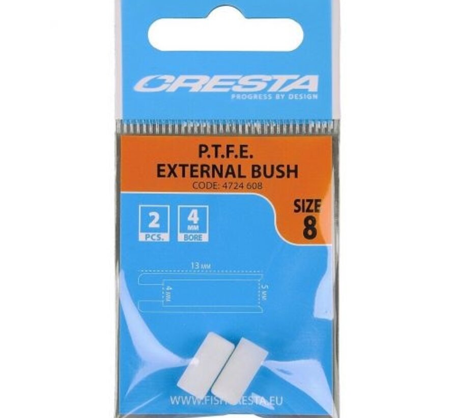 Cresta Ptfe Bush External Size 8