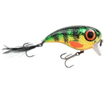 SPRO Spro Fat Iris Hardlure Chrome Perch 8cm 40g
