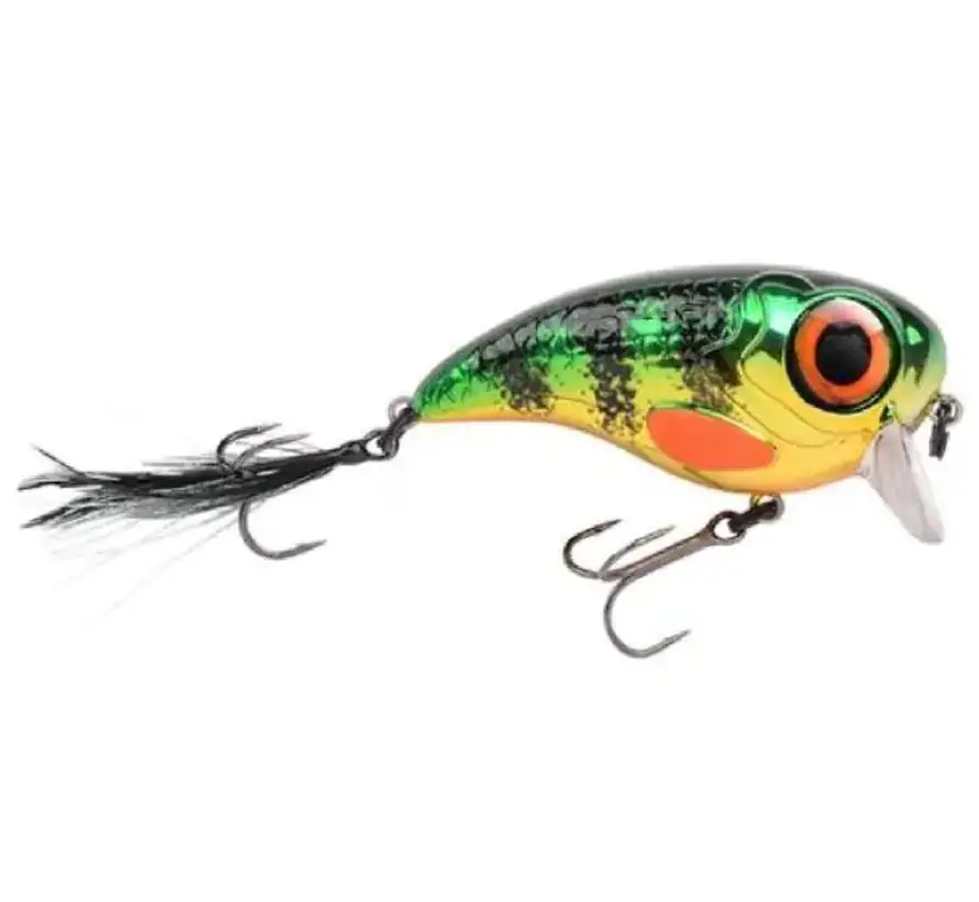 Spro Fat Iris Hardlure Chrome Perch 8cm 40g