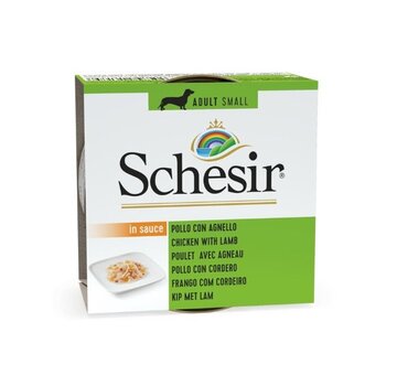 Schesir Schesir Hond Blik Saus Kip&Lam 85gr