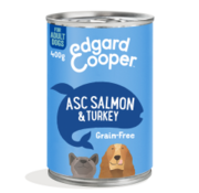 Edgard & Cooper Edgard&Cooper Hond Adult Blik Zalm&Kalkoen 400gr