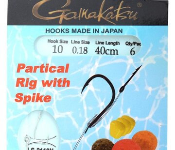 Gamakatsu Booklet Pr. Spike 2110N #10-0.18mm 40cm
