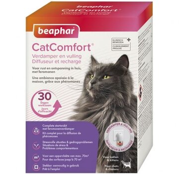 Beaphar Beaphar CatComfort Excellence Starterskit Verdamper&Vulling 48ml
