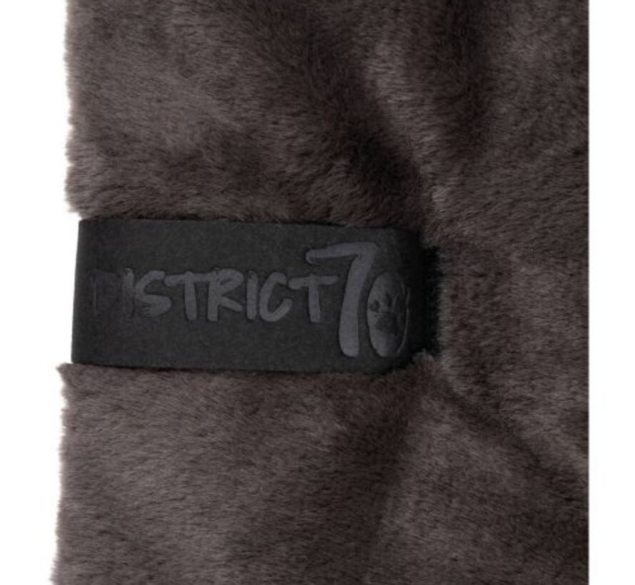 Nuzzle Sofa Bed Donkergrijs 75x75