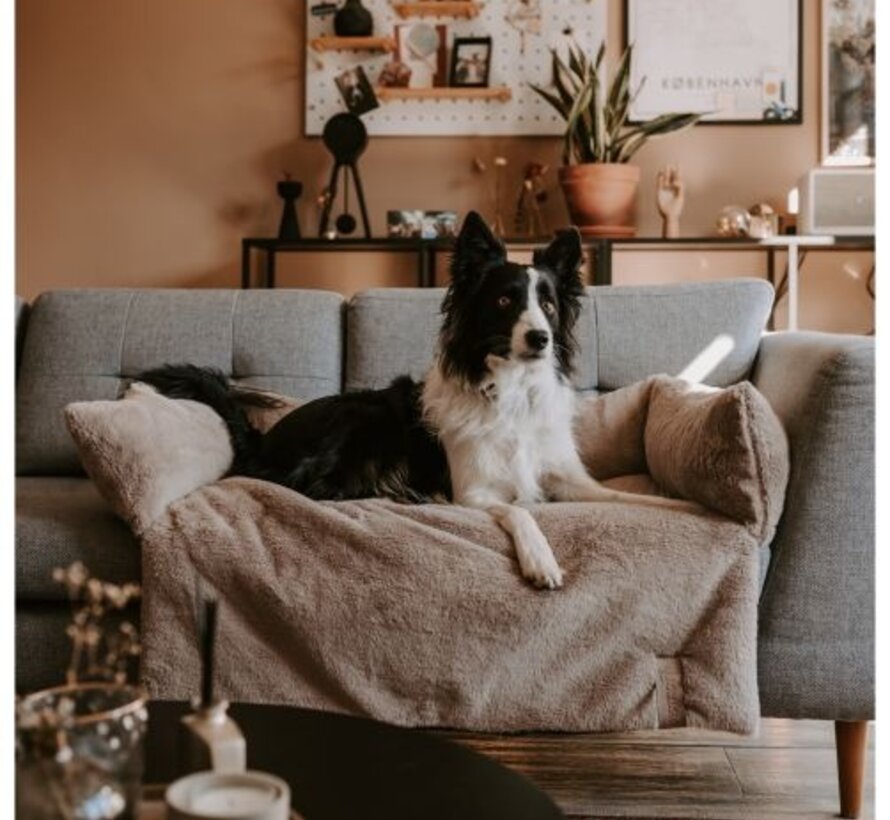 Nuzzle Sofa Bed Taupe 75x85cm