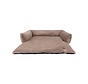 Nuzzle Sofa Bed Taupe 75x85cm