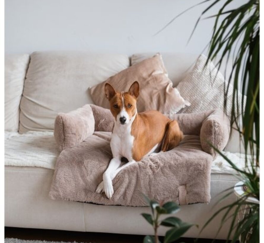 Nuzzle Sofa Bed Taupe 75x75cm