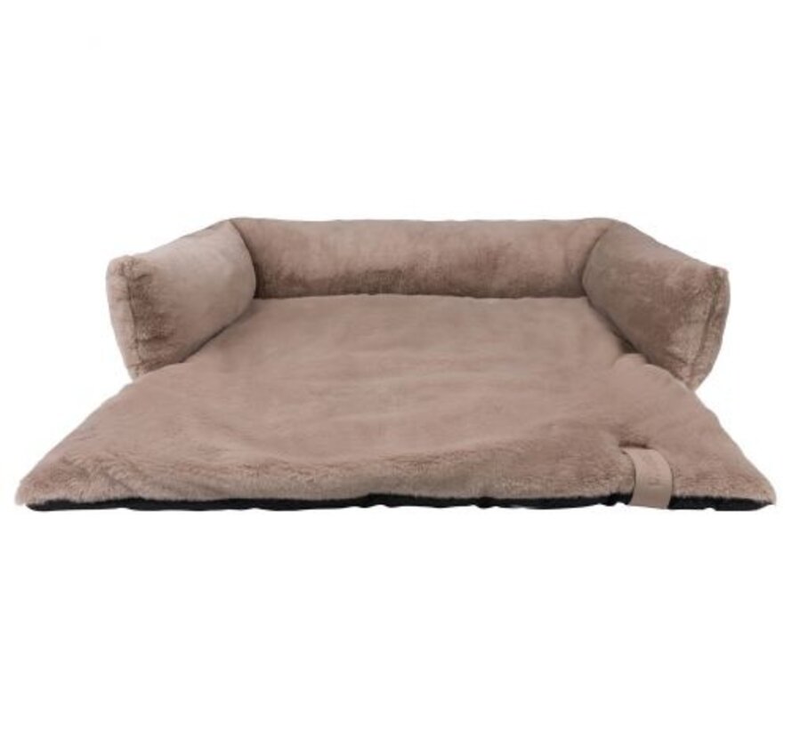 Nuzzle Sofa Bed Taupe 75x75cm