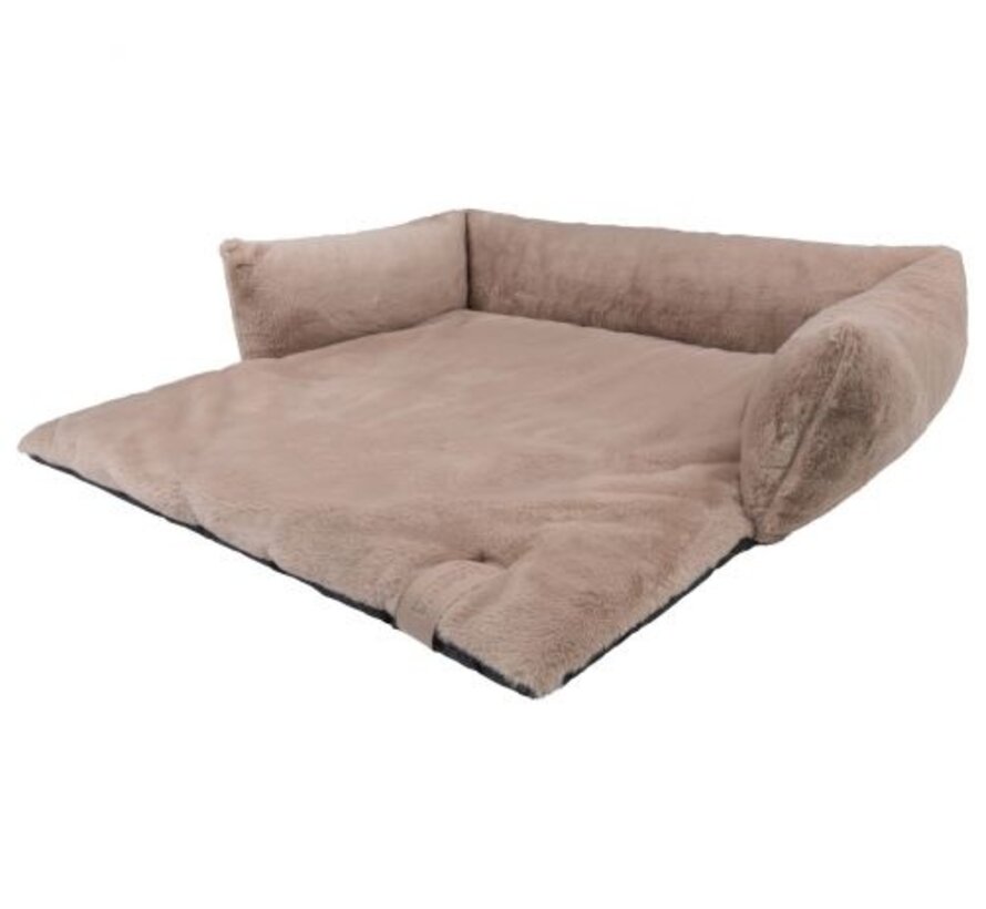 Nuzzle Sofa Bed Taupe 75x85 cm
