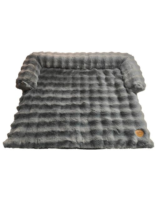 Adori Sofadeken Liva Donkergrijs 15x100x115 cm