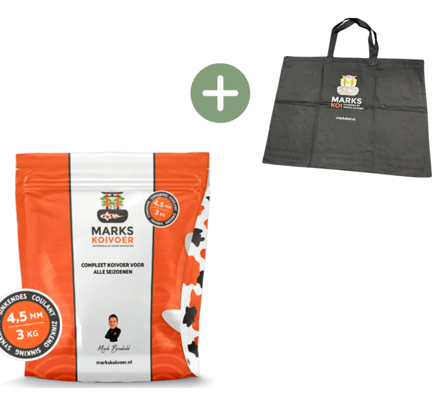 Marks Koivoer 4,5mm zinkend (3kg)