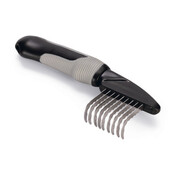 Beeztees Beeztees Klittenkam Grof Zwart/Grijs (19cm)