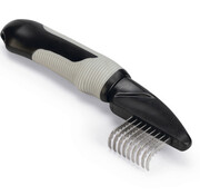 Beeztees Beeztees Klittenkam Middel Zwart/Grijs (19cm)