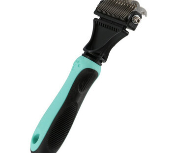 BeauBeau BeauBeau Dubbelzijdige kam om te ontvilten 18,5x8,5 cm