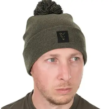Fox Fox Collection Bobble Hat Green/Black
