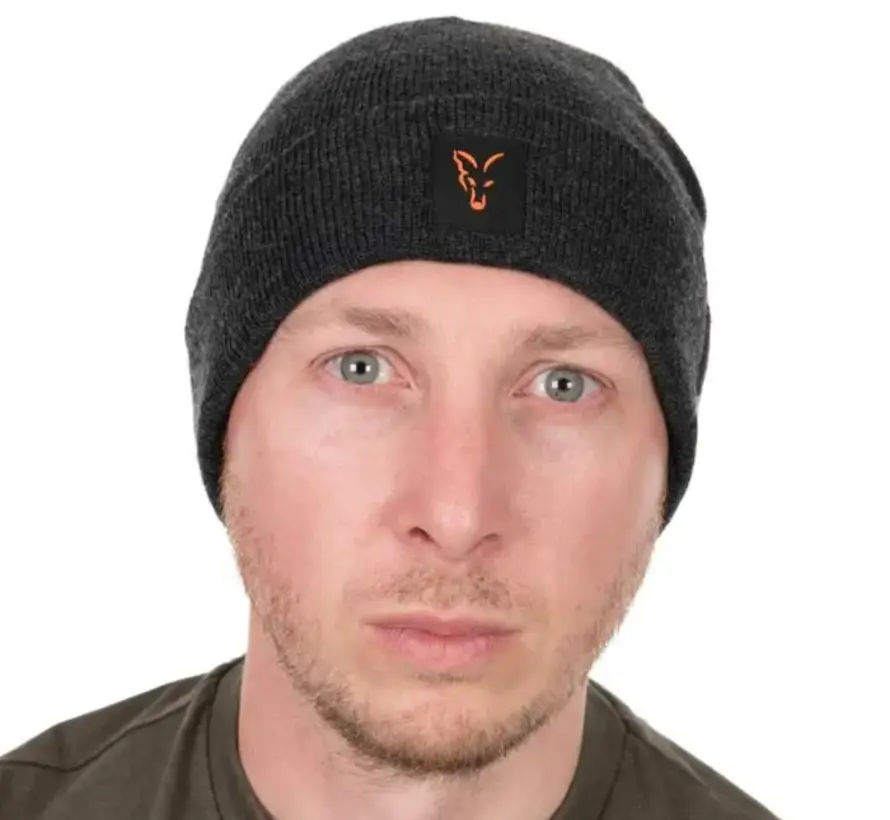 Fox Collection Beanie Black/Orange