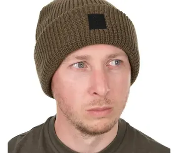 Fox Fox Olive Merino Blend Beanie