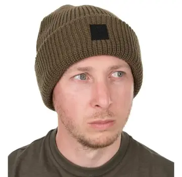 Fox Fox Olive Merino Blend Beanie