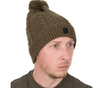 Fox Fox Khaki Knitted Bobble