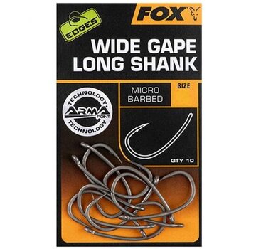Fox Fox Wide Gape Long Shank Size 4