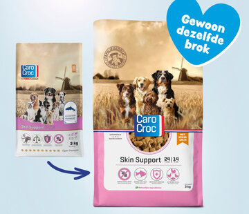 CaroCroc CaroCroc Skin Support Zalm 3kg