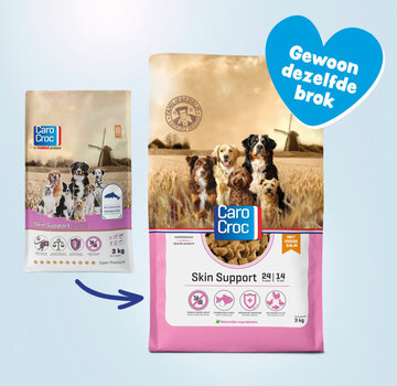CaroCroc CaroCroc Skin Support Zalm 3kg