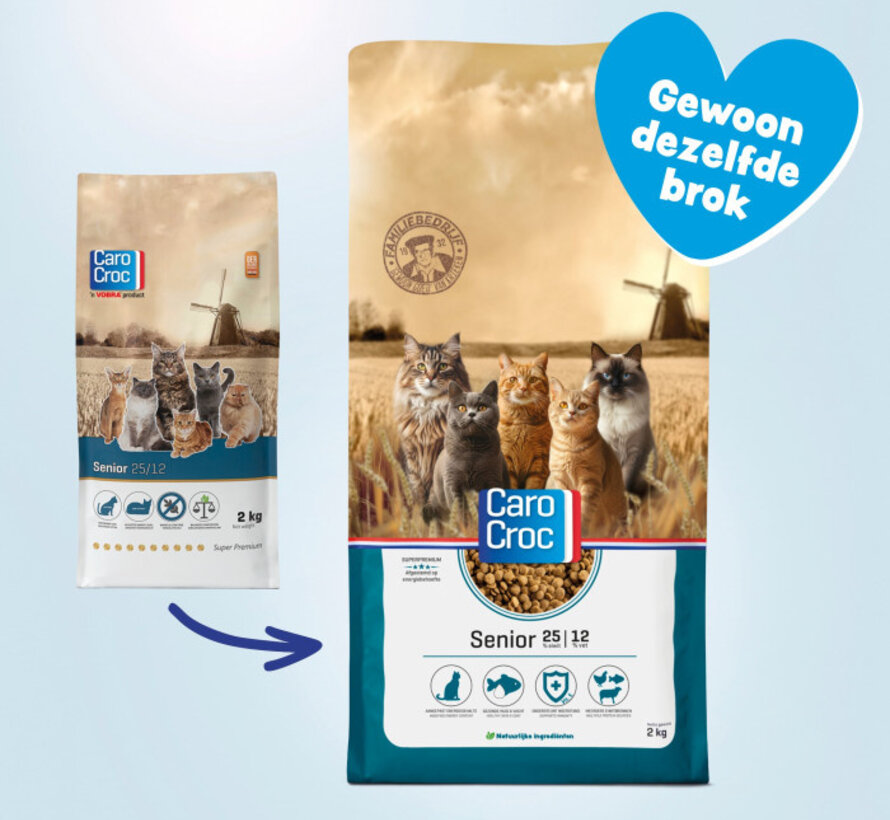 Carocroc Senior Kat 2kg
