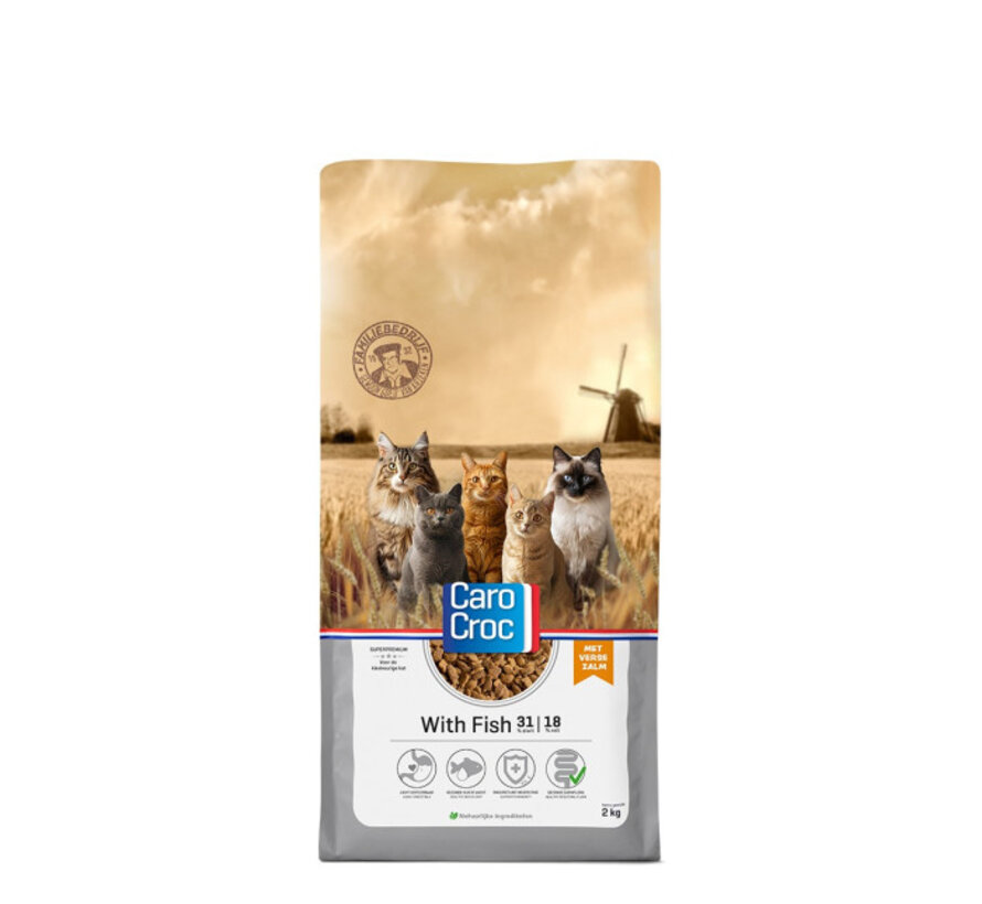 Carocroc With Fish 2 kg