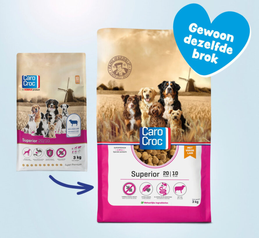 CaroCroc Superior 3kg