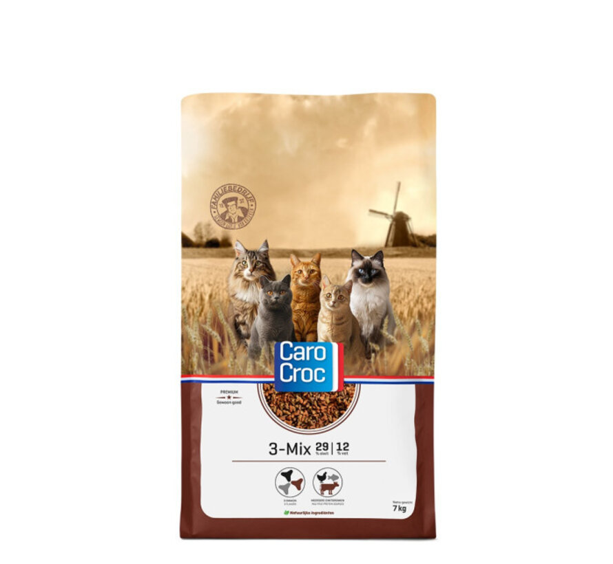 CaroCroc 3-Mix 7kg