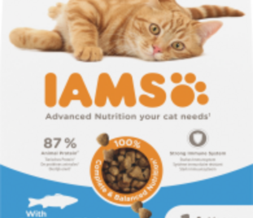 Iams Iams Cat Adult Zeevis 10 kg