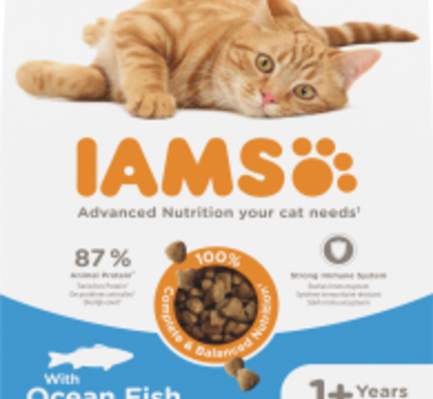 Iams Cat Adult Zeevis 10 kg