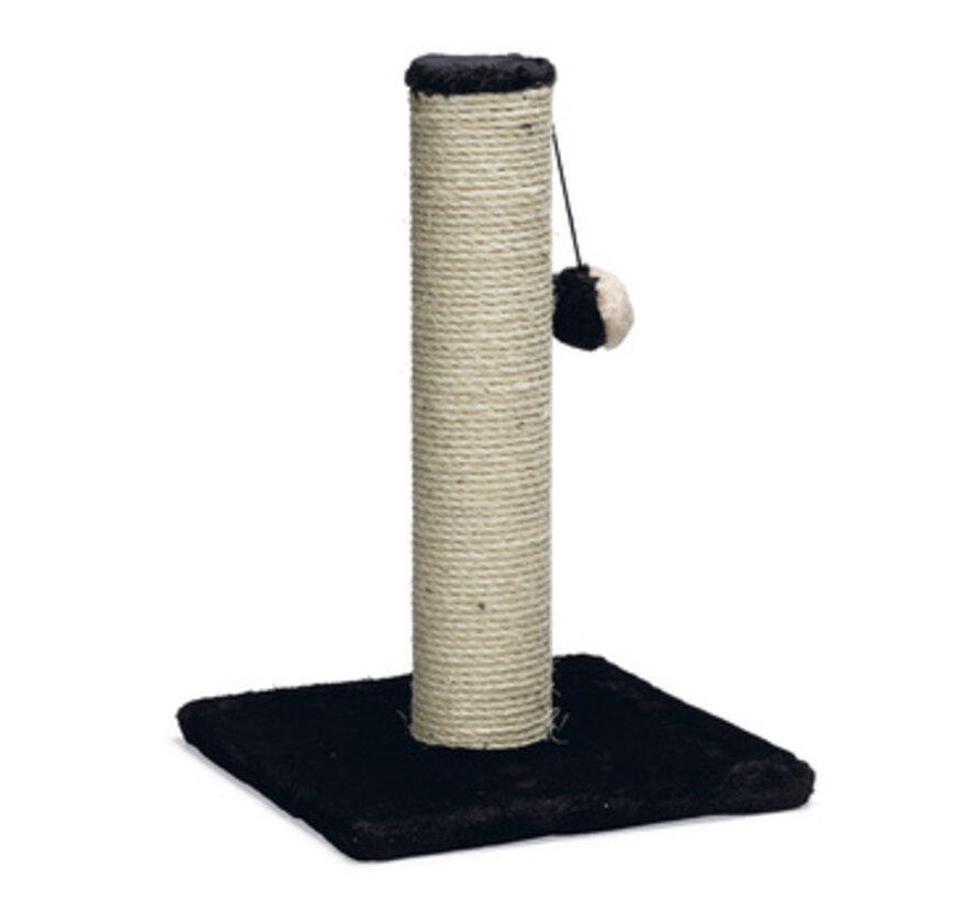 Beeztees Gina Krabpaal Zwart Mini 30x30x45cm