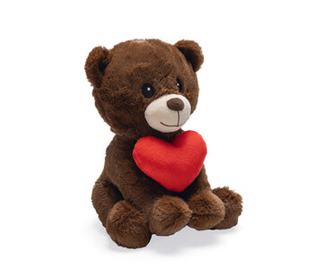 Beeztees Beeztees Liefdes Beer Tubby Pluche Bruin