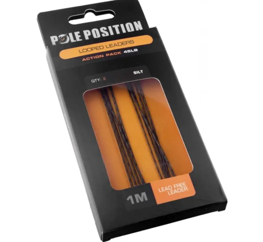 PolePosition Unleaded Looped Leader 45lb Weed 2st.