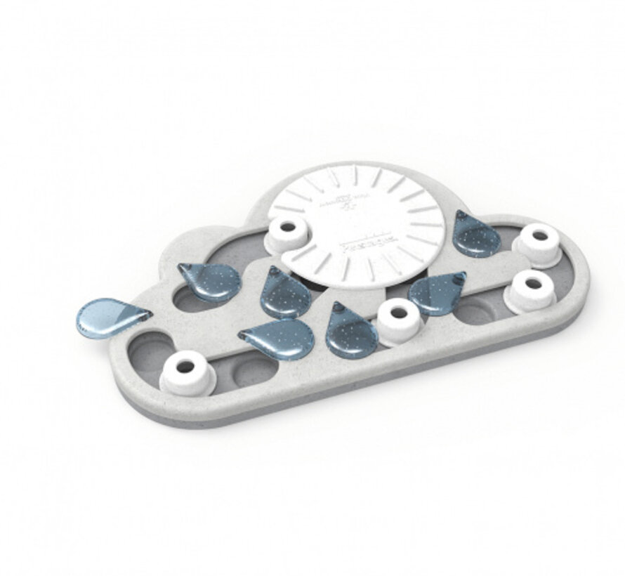 Petstages Nina Ottosson cat puzzle & play rainy day white 1st