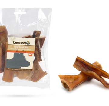 Beeztees Beeztees Runderkophuid 12cm 5st