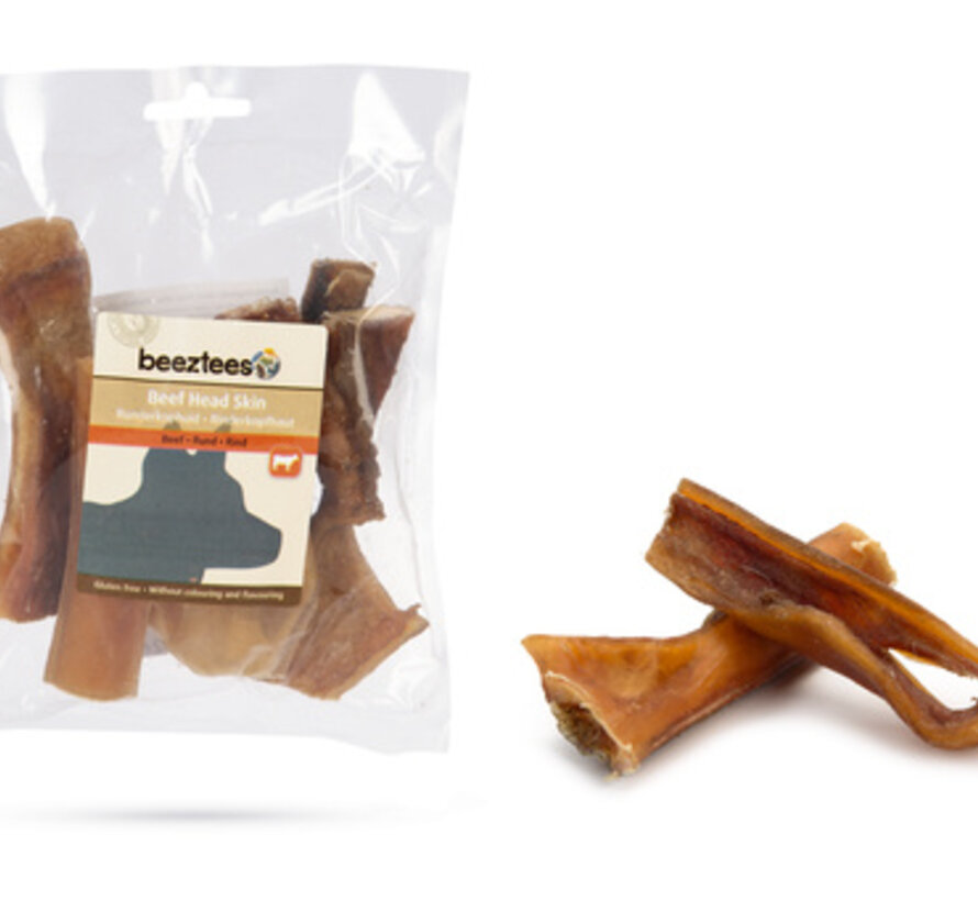 Beeztees Runderkophuid 12cm 5st