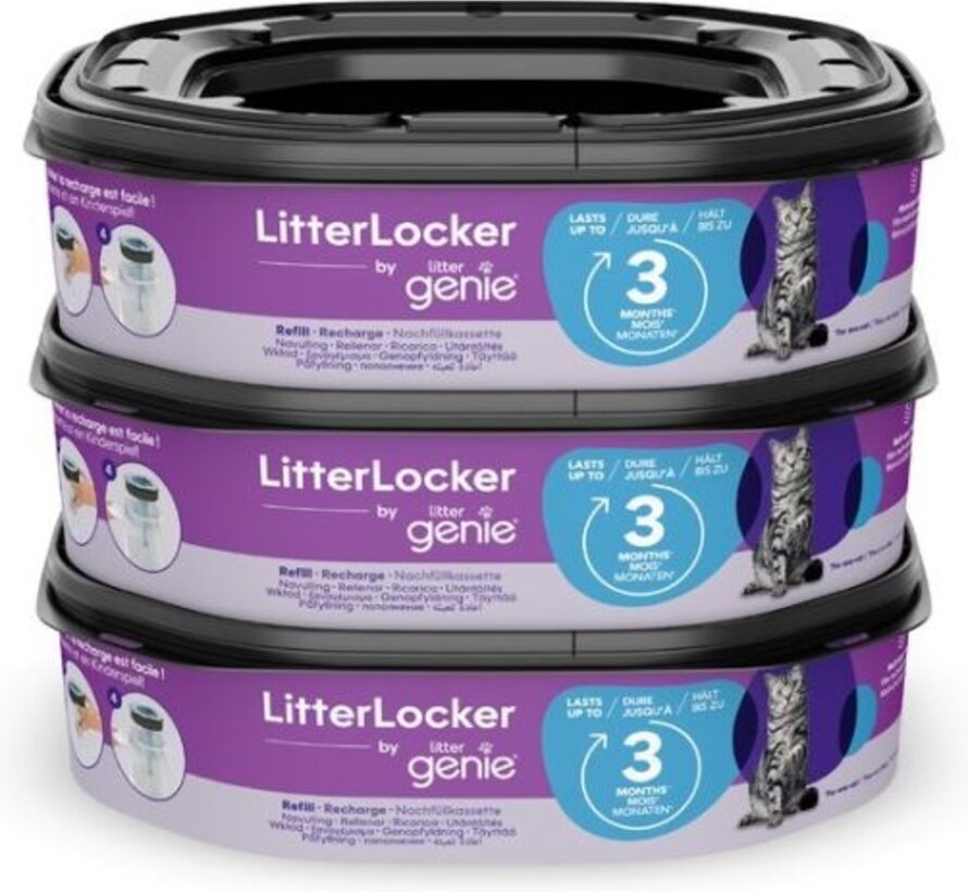 Litter Locker Refill 3pack LitterGenie