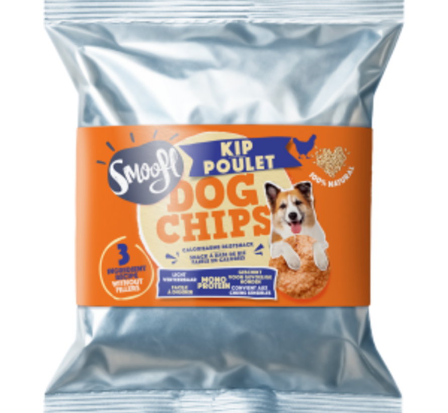 Smoofl Dog Chips Kip 50g